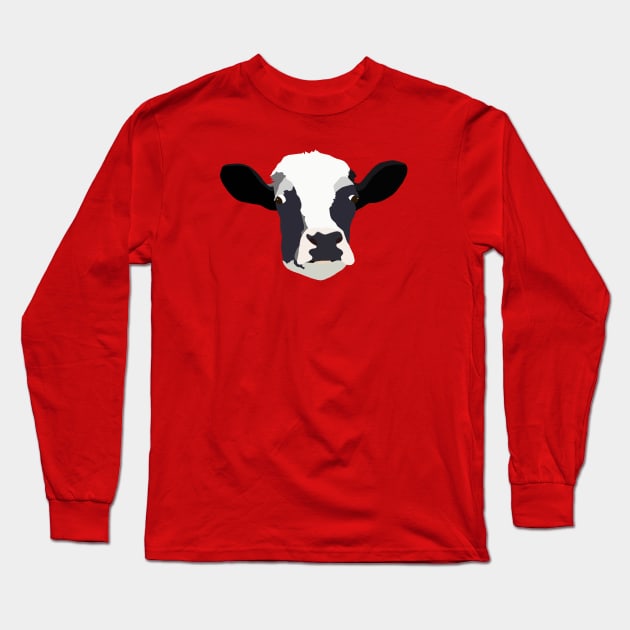 Cow Long Sleeve T-Shirt by ElviaMontemayor